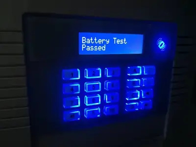 Battery testing Pyronix