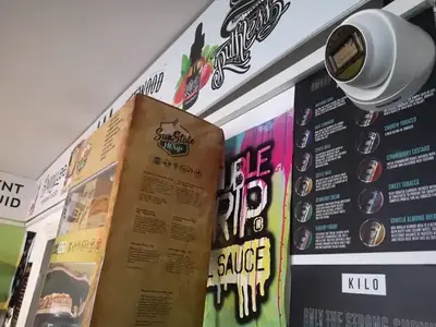 Camera system vape shop view 2