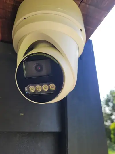 CCTV camera exterior