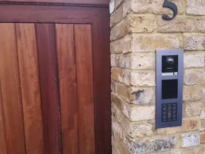 Intercom and gate installation in Wimbledon, London