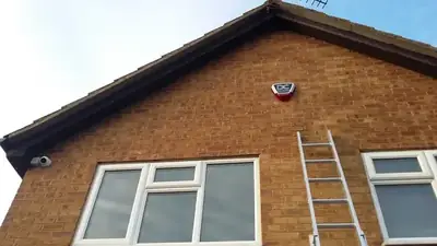 Intruder alarm installation in Luton