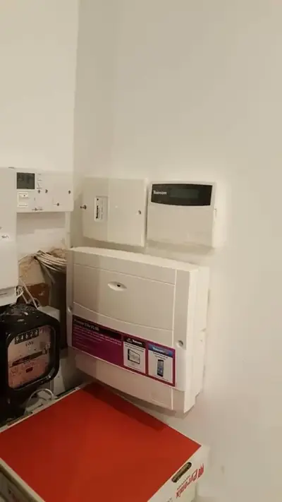 Texecom intruder alarm installed by DC Fire & Security